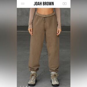 Joah brown oversized jogger